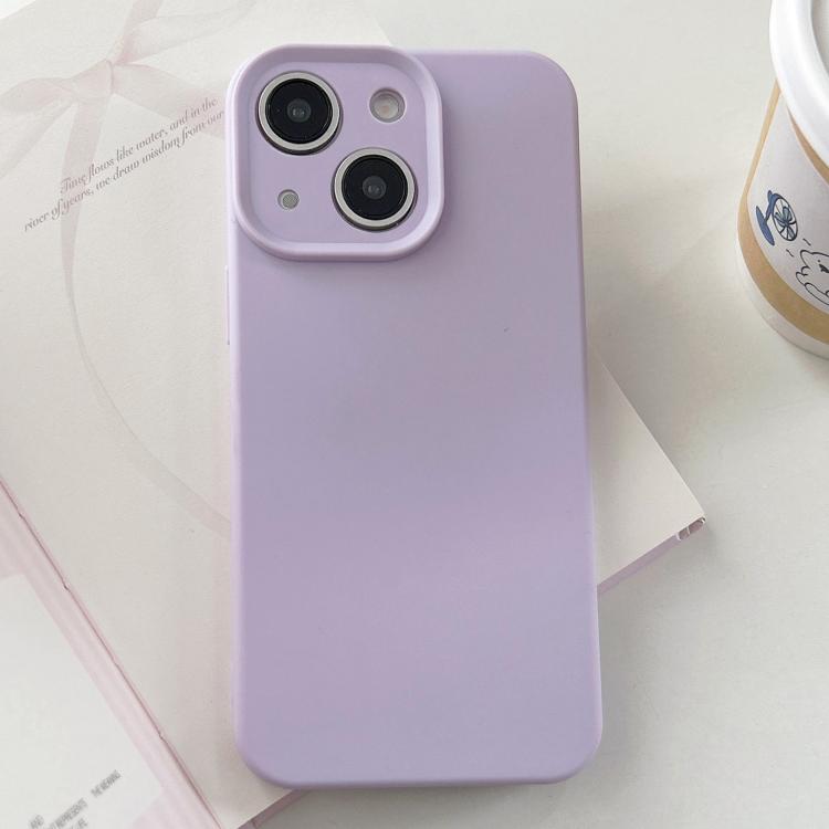 Precision Hole Camera Frame Solid Color Phone Case