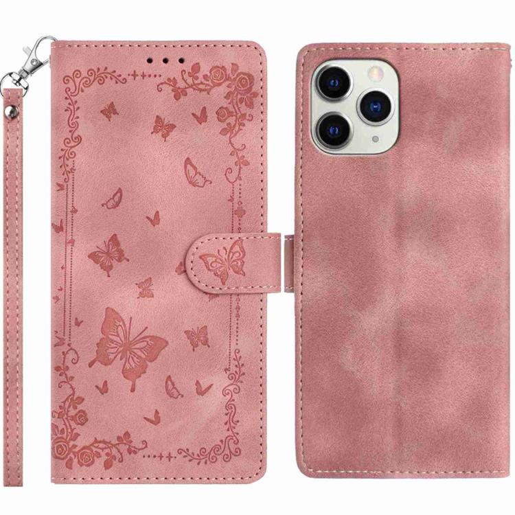 Secret Garden Butterfly Pattern Leather Phone Case