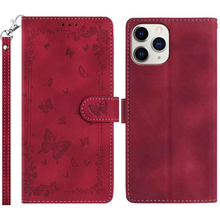 Secret Garden Butterfly Pattern Leather Phone Case