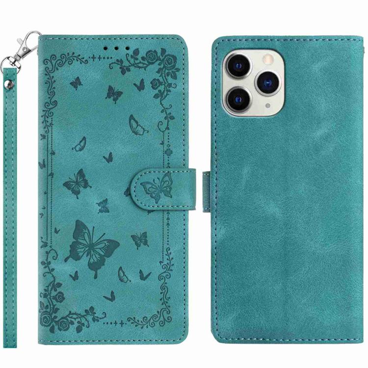 Secret Garden Butterfly Pattern Leather Phone Case