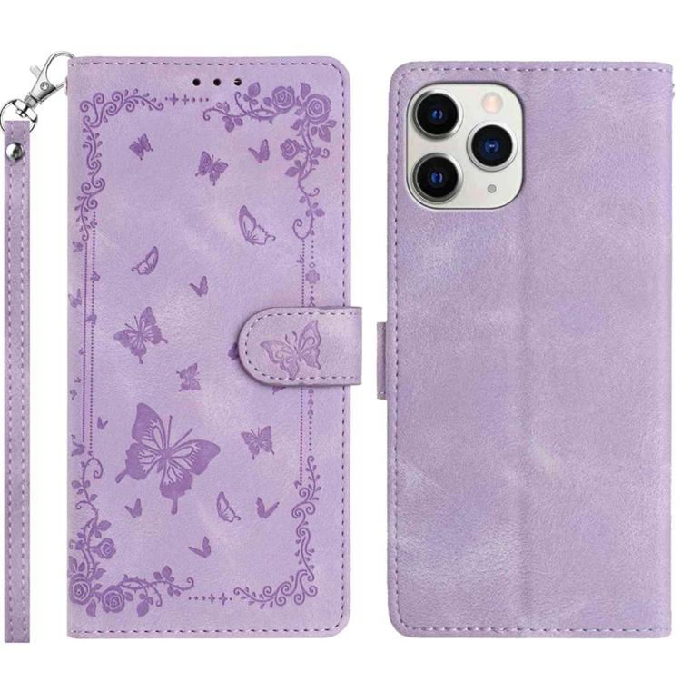 Secret Garden Butterfly Pattern Leather Phone Case