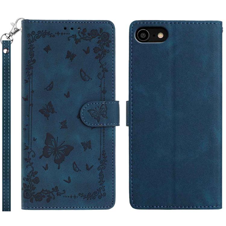 Secret Garden Butterfly Pattern Leather Phone Case