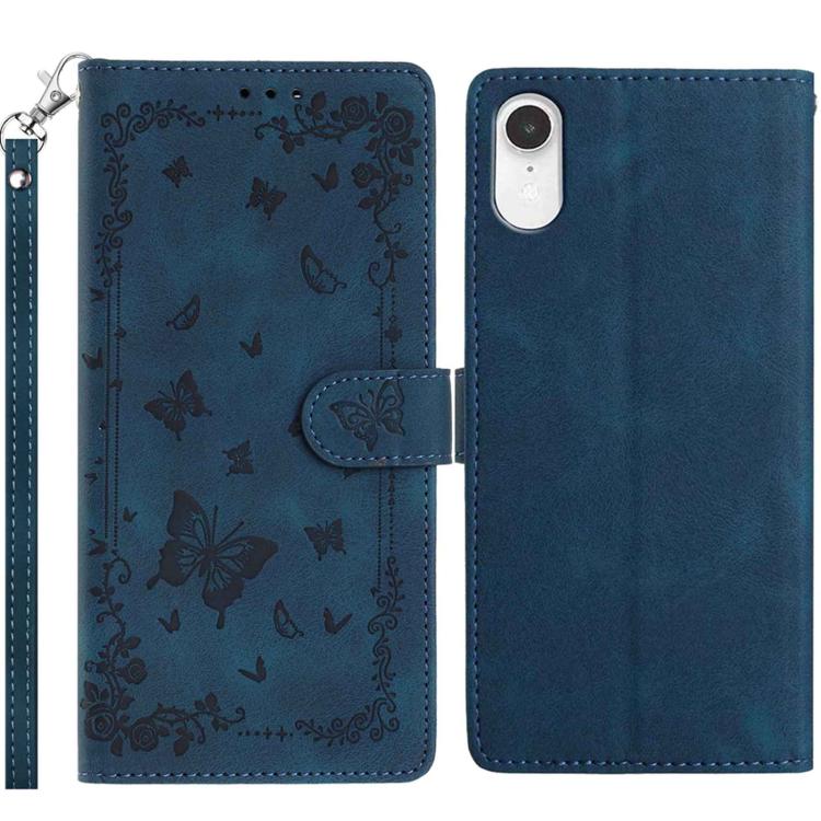 Secret Garden Butterfly Pattern Leather Phone Case
