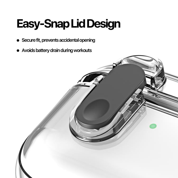 DUX DUCIS PECL Series Split Transparent Earphone Case with Hook