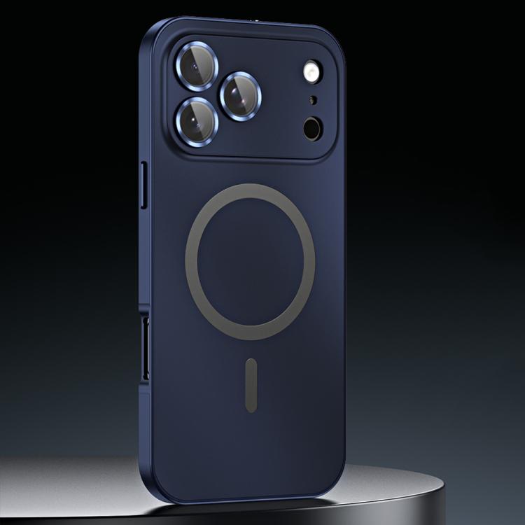 Spring Buckle MagSafe Magnetic Metal Phone Case