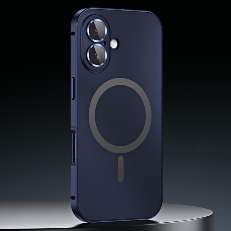 Spring Buckle MagSafe Magnetic Metal Phone Case