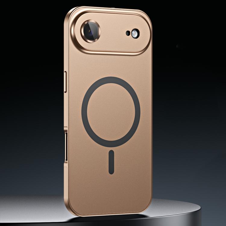 Spring Buckle MagSafe Magnetic Metal Phone Case