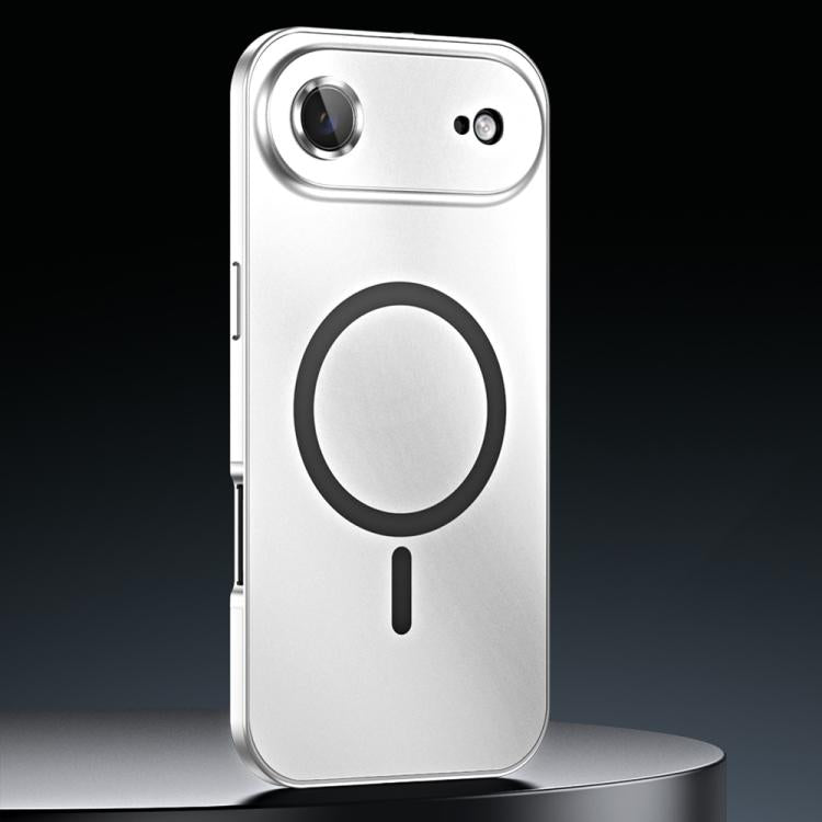 Spring Buckle MagSafe Magnetic Metal Phone Case