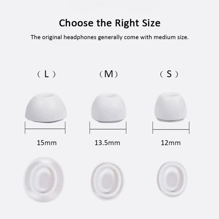 XDcase 4 Pairs Silicone Earplugs with Pressure Relief Holes L / M / S / XS Size