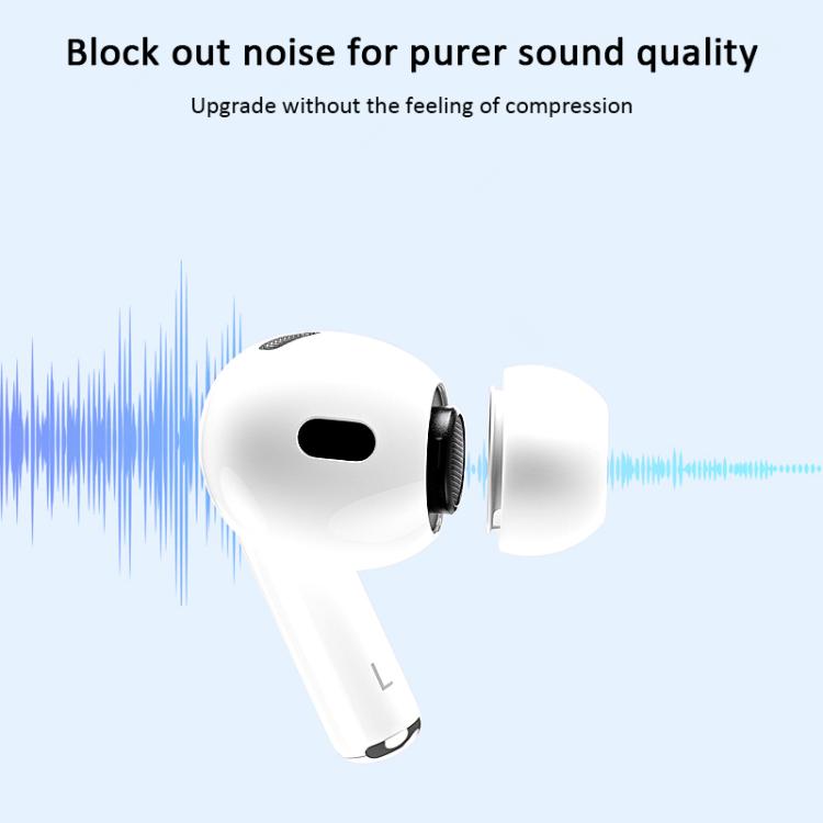 XDcase 4 Pairs Silicone Earplugs with Pressure Relief Holes L / M / S / XS Size