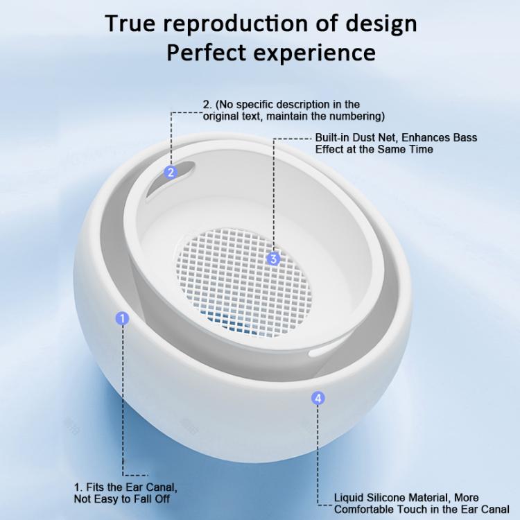 XDcase 4 Pairs Silicone Earplugs with Pressure Relief Holes L / M / S / XS Size