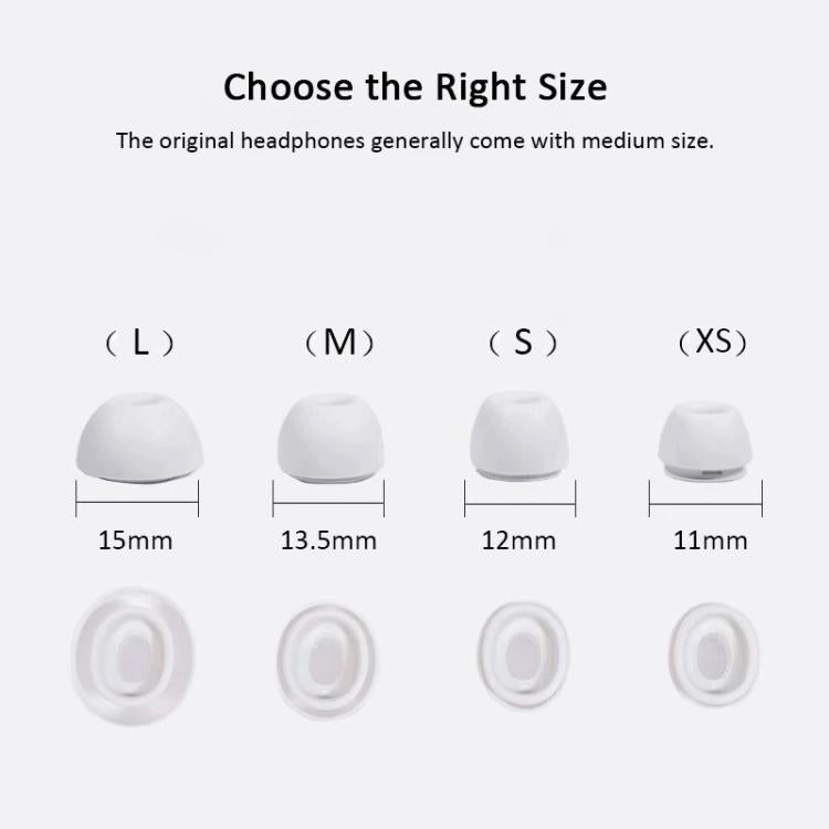 XDcase 3 Pairs Silicone Earplugs with Pressure Relief Holes L / M / S Size