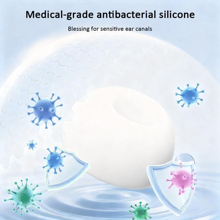 XDcase 3 Pairs Silicone Earplugs with Pressure Relief Holes L / M / S Size