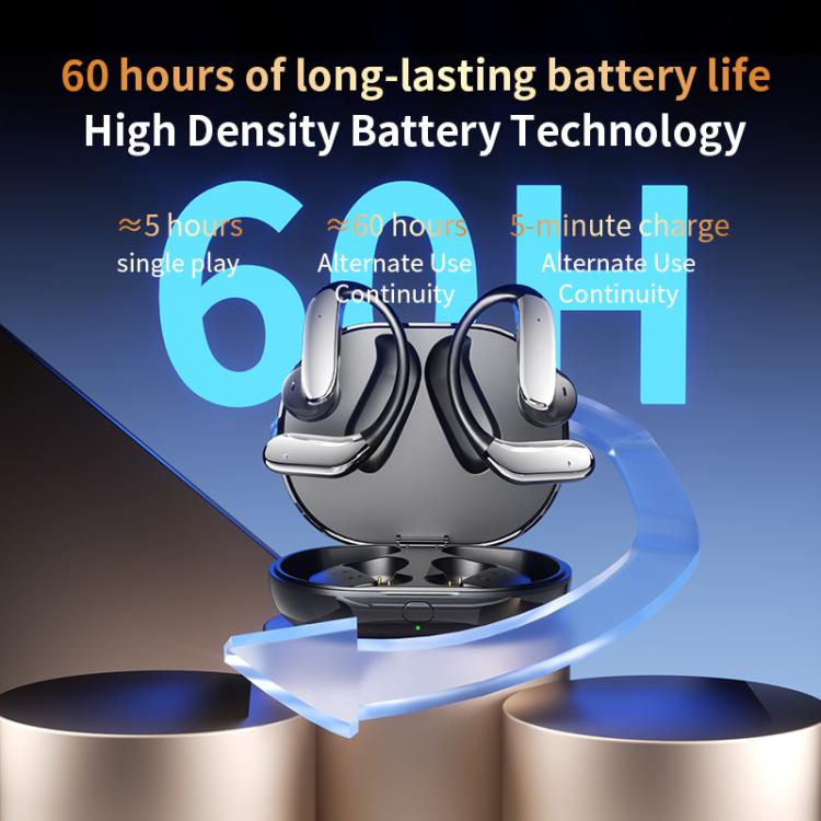 Q102 ENC Noise Reduction Ear-hook Bluetooth 5.4 Wireless Earphones