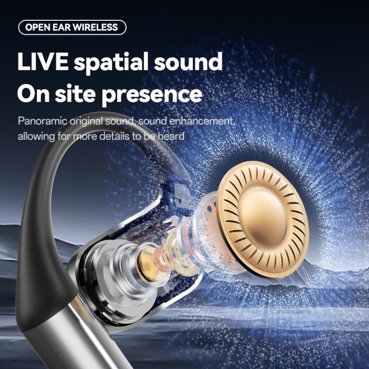 M114 Open Noise Reduction Ear-hook Bluetooth 5.4 Wireless Earphones