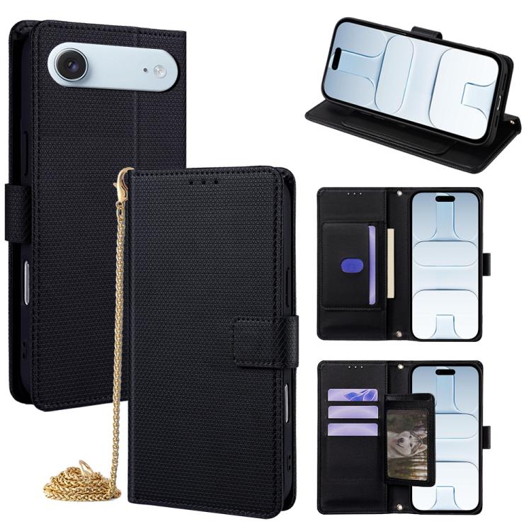 Crossbody Chain Triangle Leather Phone Case