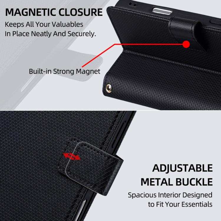 Crossbody Chain Triangle Leather Phone Case