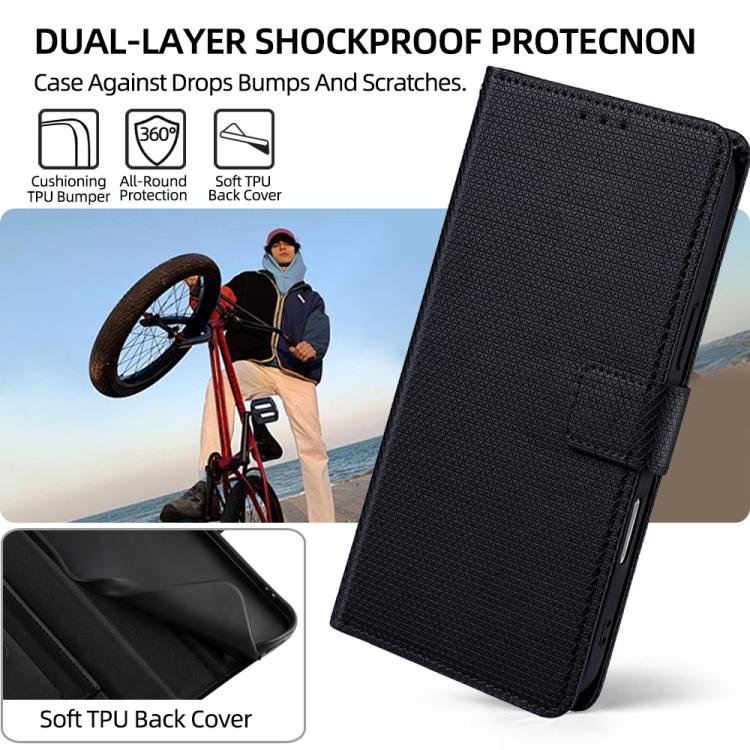 Crossbody Chain Triangle Leather Phone Case