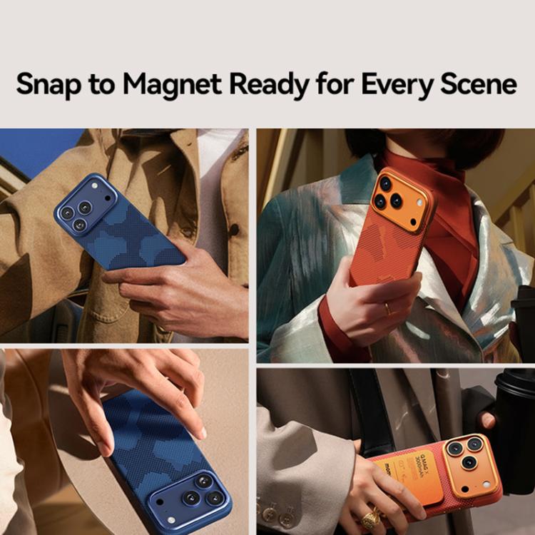 MOMAX Aramid Fiber Ultra-thin MagSafe Phone Case