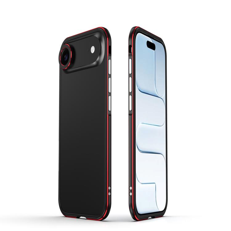 Aurora Series Lens Protector + Metal Frame Phone Case