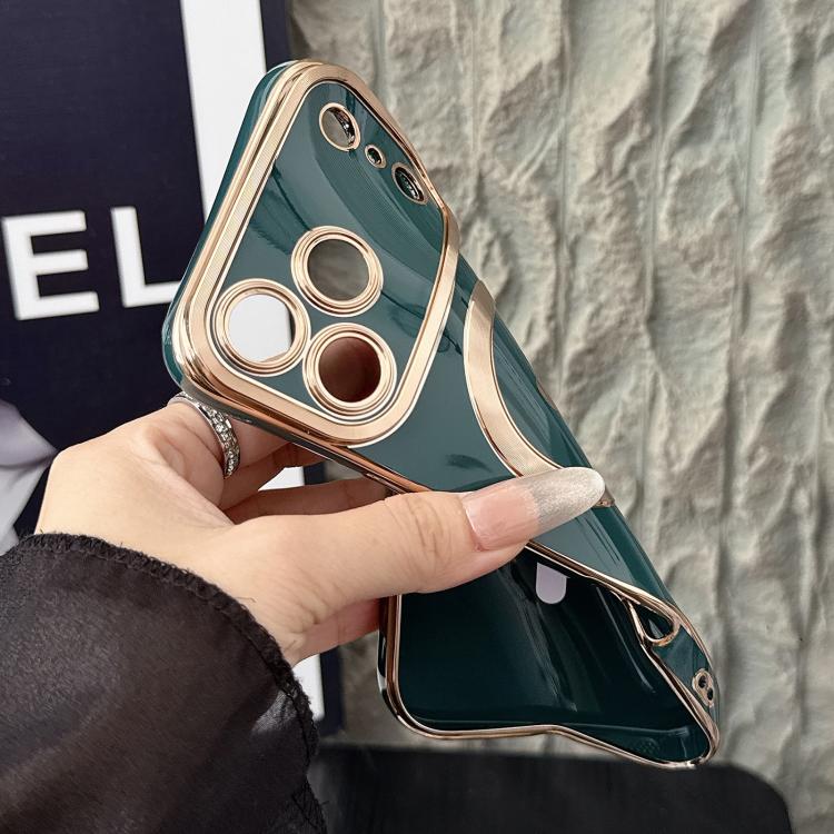 Pupil Side Electroplated Loves MagSafe TPU Phone Case