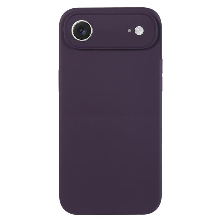 Pure Color Liquid Silicone Fine Pore Phone Case