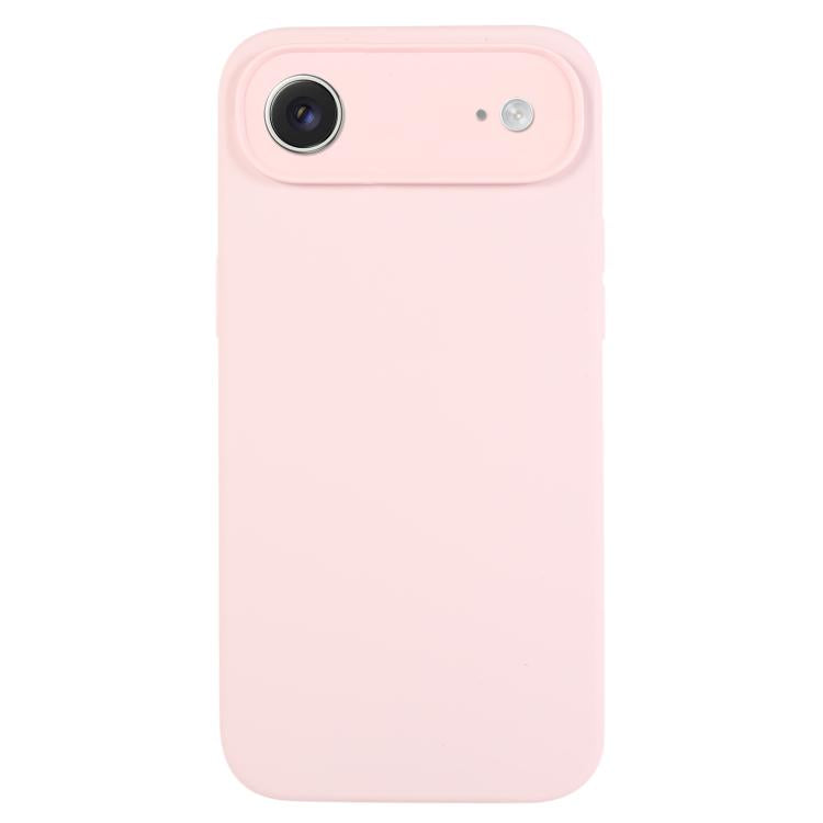 Pure Color Liquid Silicone Fine Pore Phone Case
