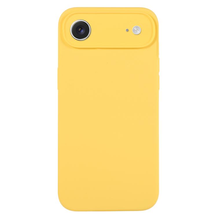 Pure Color Liquid Silicone Fine Pore Phone Case