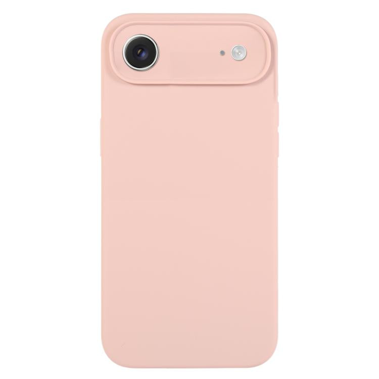 Pure Color Liquid Silicone Fine Pore Phone Case