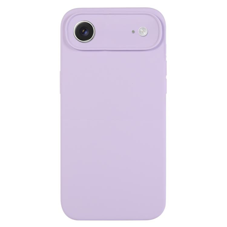 Pure Color Liquid Silicone Fine Pore Phone Case