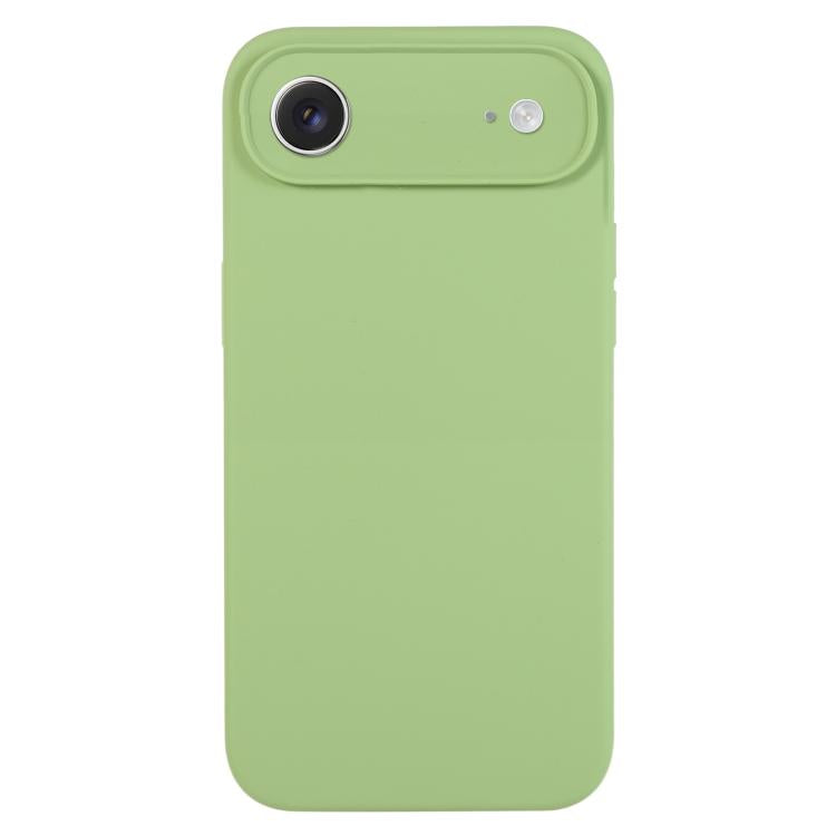 Pure Color Liquid Silicone Fine Pore Phone Case