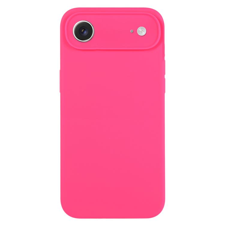 Pure Color Liquid Silicone Fine Pore Phone Case