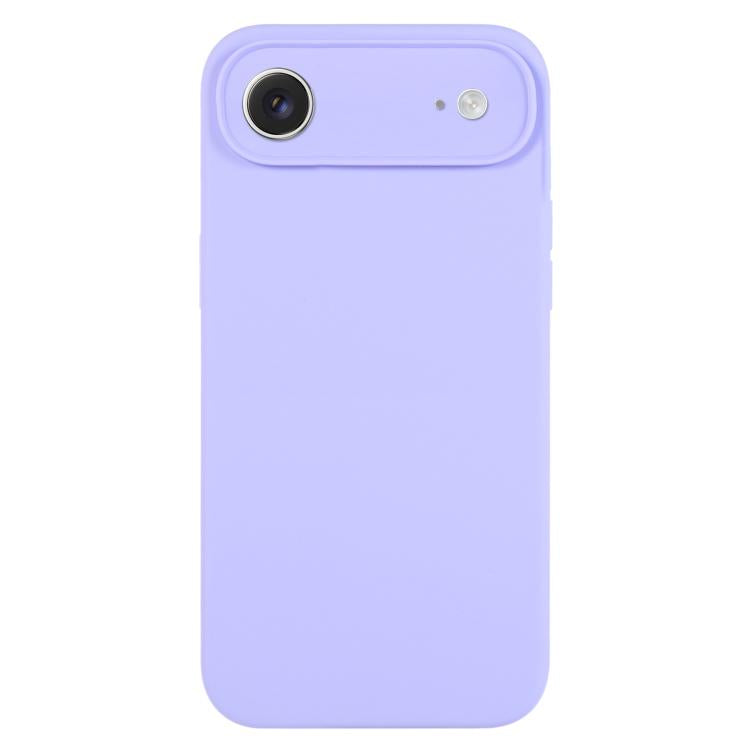Pure Color Liquid Silicone Fine Pore Phone Case