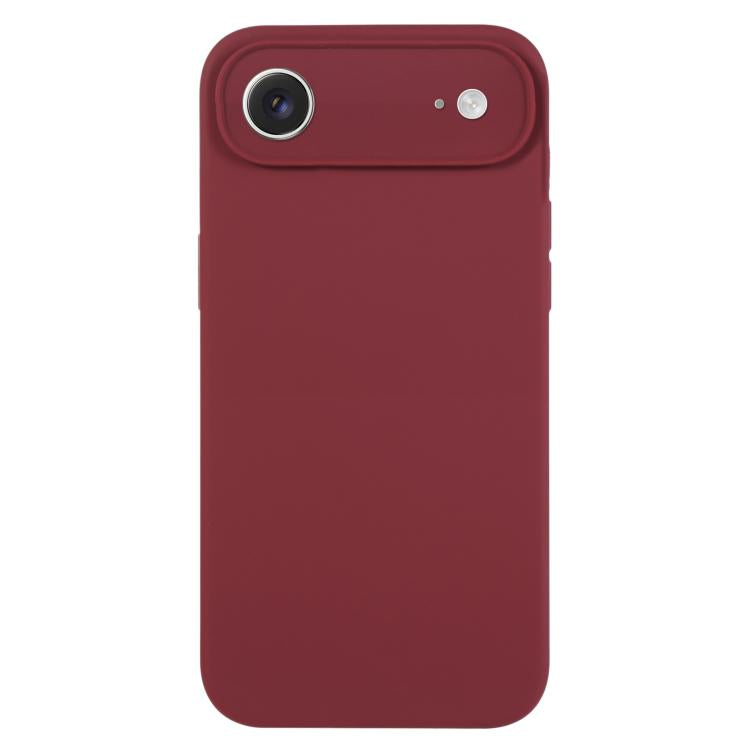 Pure Color Liquid Silicone Fine Pore Phone Case