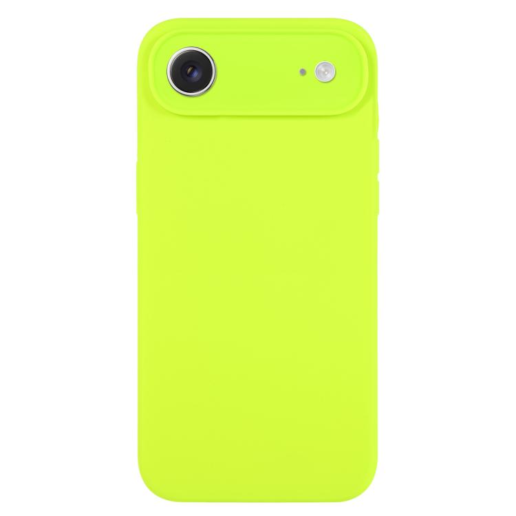 Pure Color Liquid Silicone Fine Pore Phone Case
