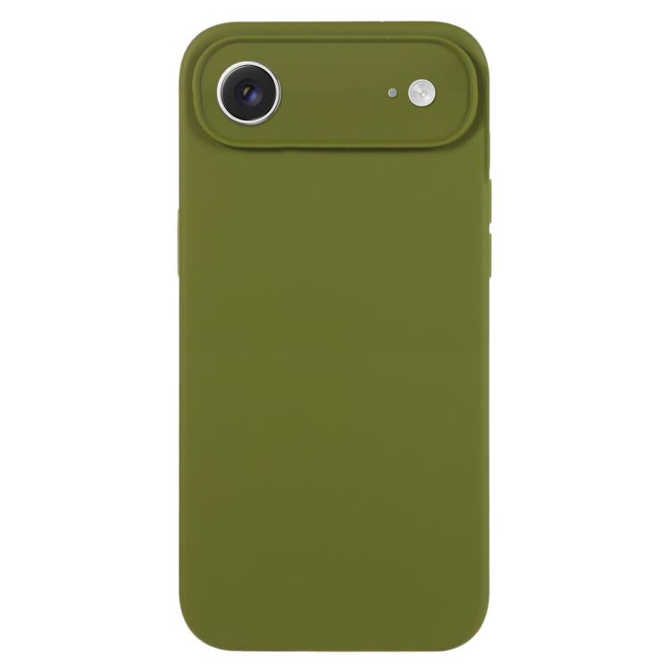 Pure Color Liquid Silicone Fine Pore Phone Case