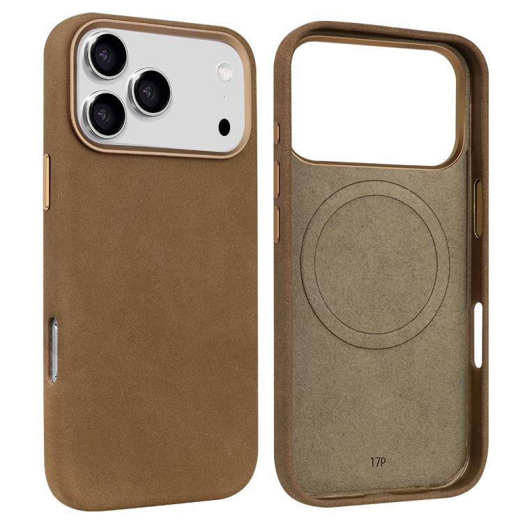 VIETAO Suede MagSafe PU Leather Phone Case