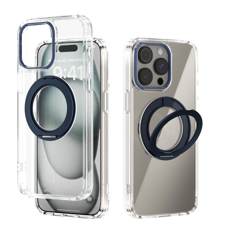 ABEEL MagSafe Q-LUCK Pivot Bracket Transparent Phone Case