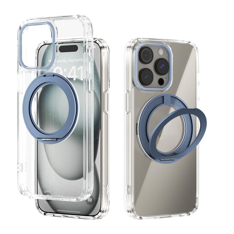 ABEEL MagSafe Q-LUCK Pivot Bracket Transparent Phone Case