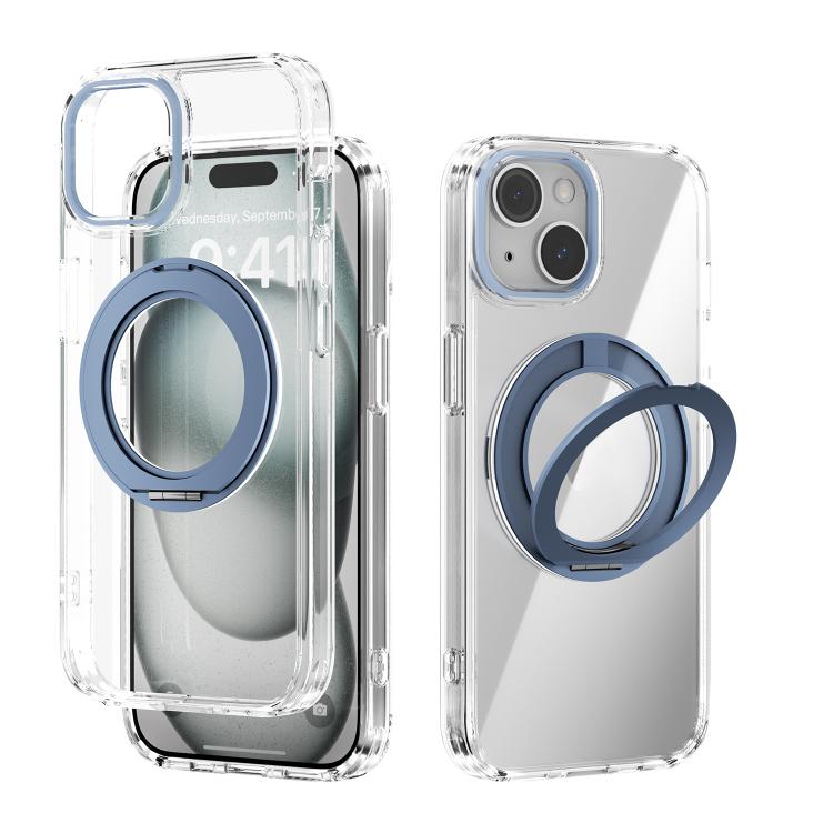 ABEEL MagSafe Q-LUCK Pivot Bracket Transparent Phone Case