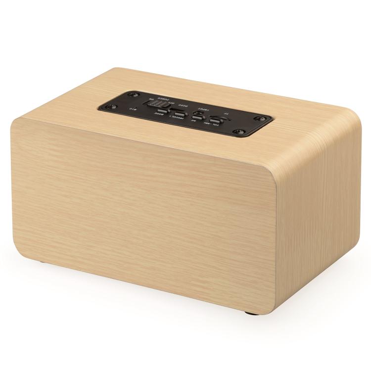 K5 Wooden Wireless Bluetooth Speaker, Support Bluetooth, AUX, TF Card