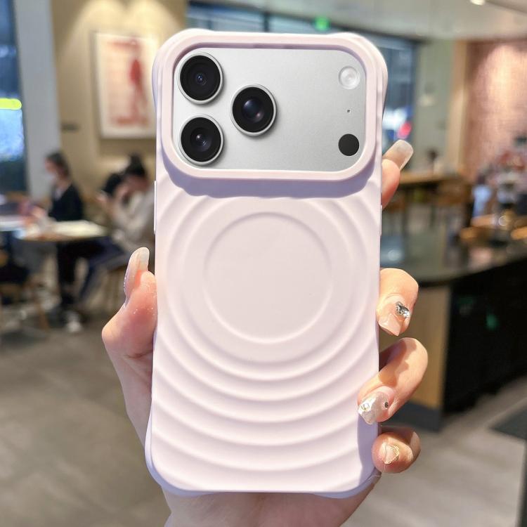 MagSafe Magnetic Ring Texture TPU Phone Case