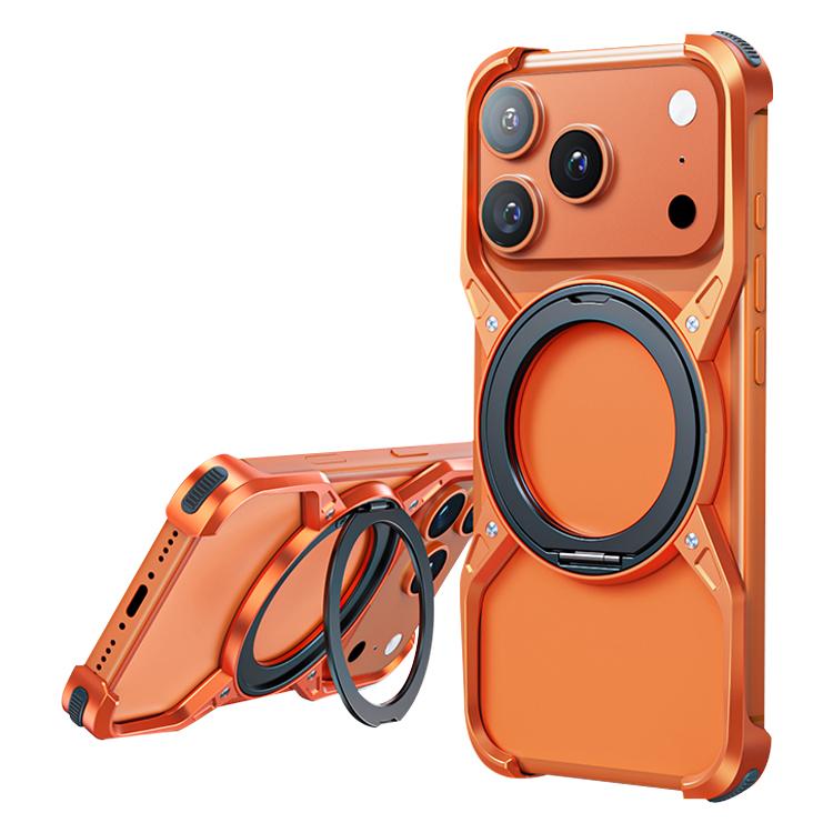 Aluminum Alloy Frameless 360-Degree Rotating Phone Case