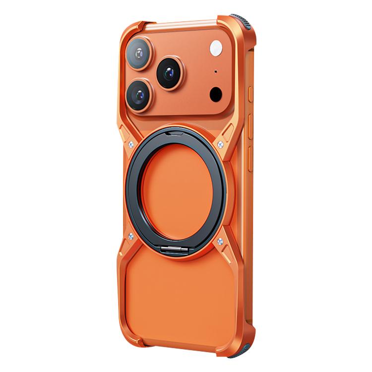 Aluminum Alloy Frameless 360-Degree Rotating Phone Case