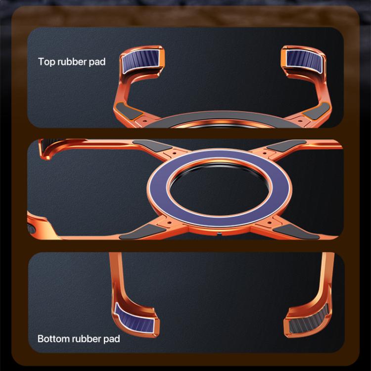 Aluminum Alloy Frameless 360-Degree Rotating Phone Case