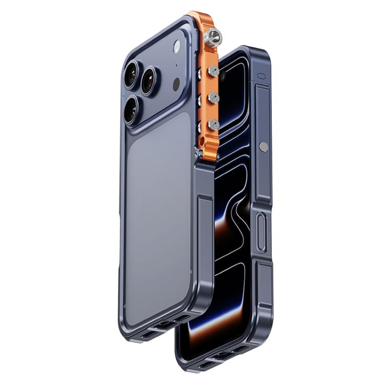 Mechanical Armor Creative Metal Frame Aluminum Alloy Phone Case