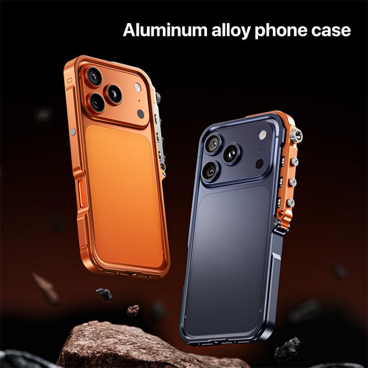 Mechanical Armor Creative Metal Frame Aluminum Alloy Phone Case