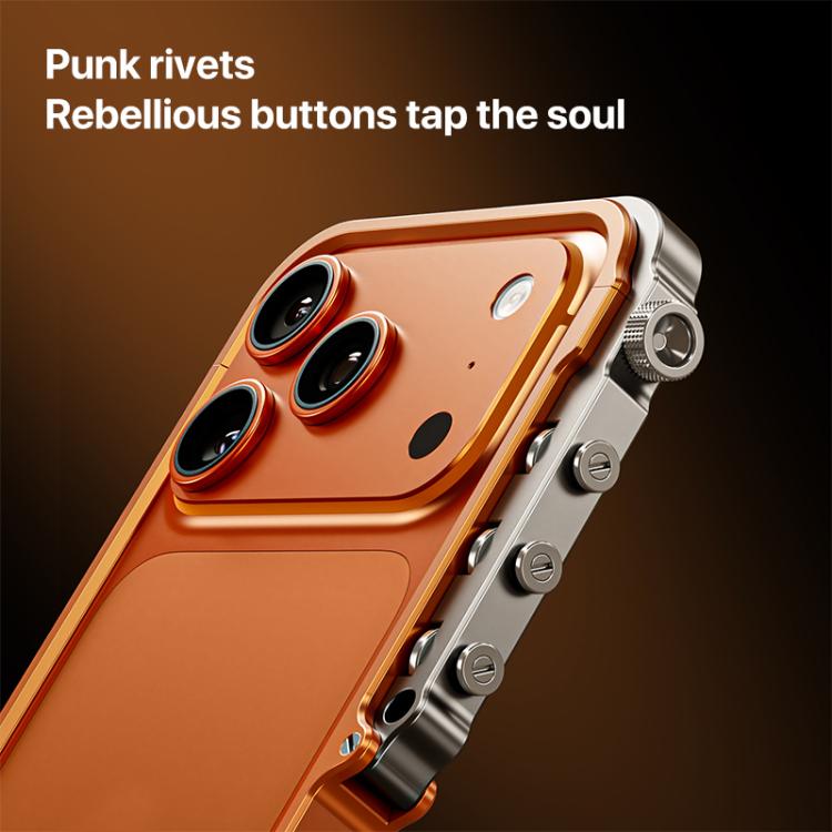 Mechanical Armor Creative Metal Frame Aluminum Alloy Phone Case