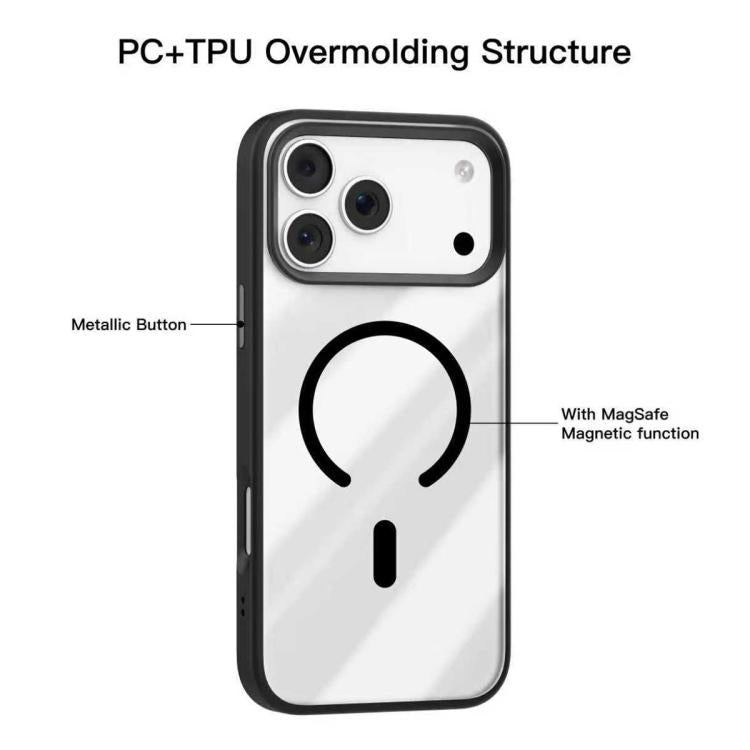 Mutural Mist MagSafe Series Magnetic PC Hybrid TPU Phone Case