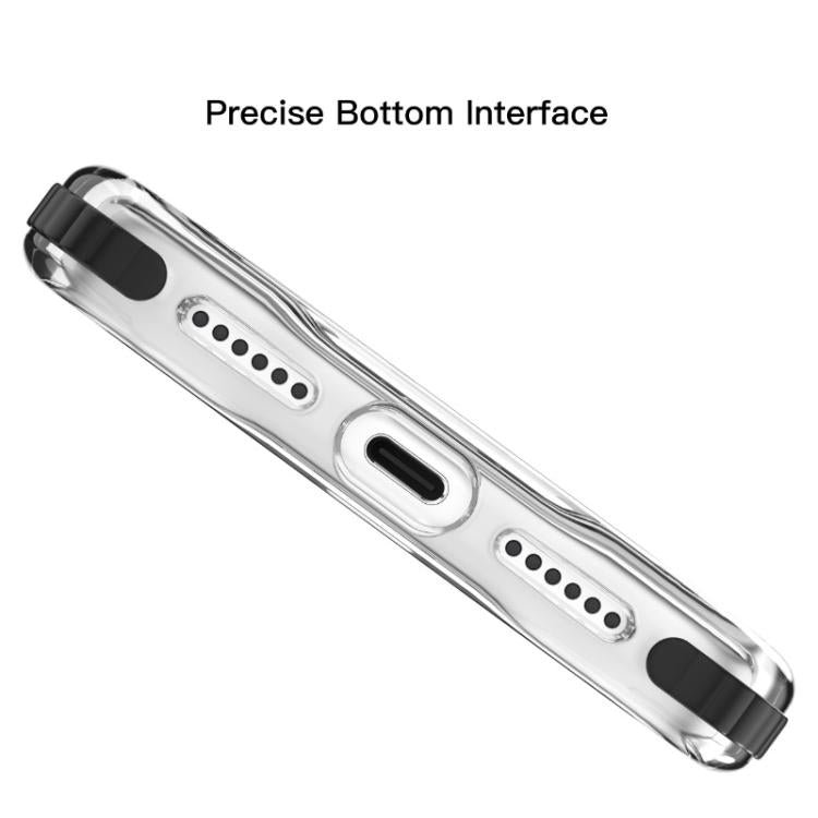 Mutural Transparent Color Series PC+TPU Magnetic MagSafe Phone Case